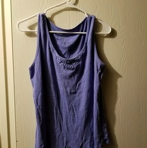 Indigo Tank top- (Donated)
